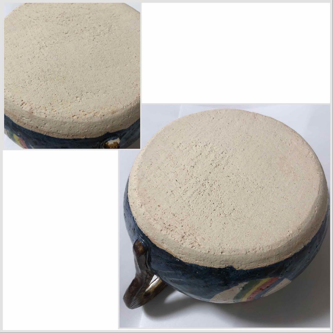 未使用品 日本製 萬古焼 利行窯 深型 土鍋