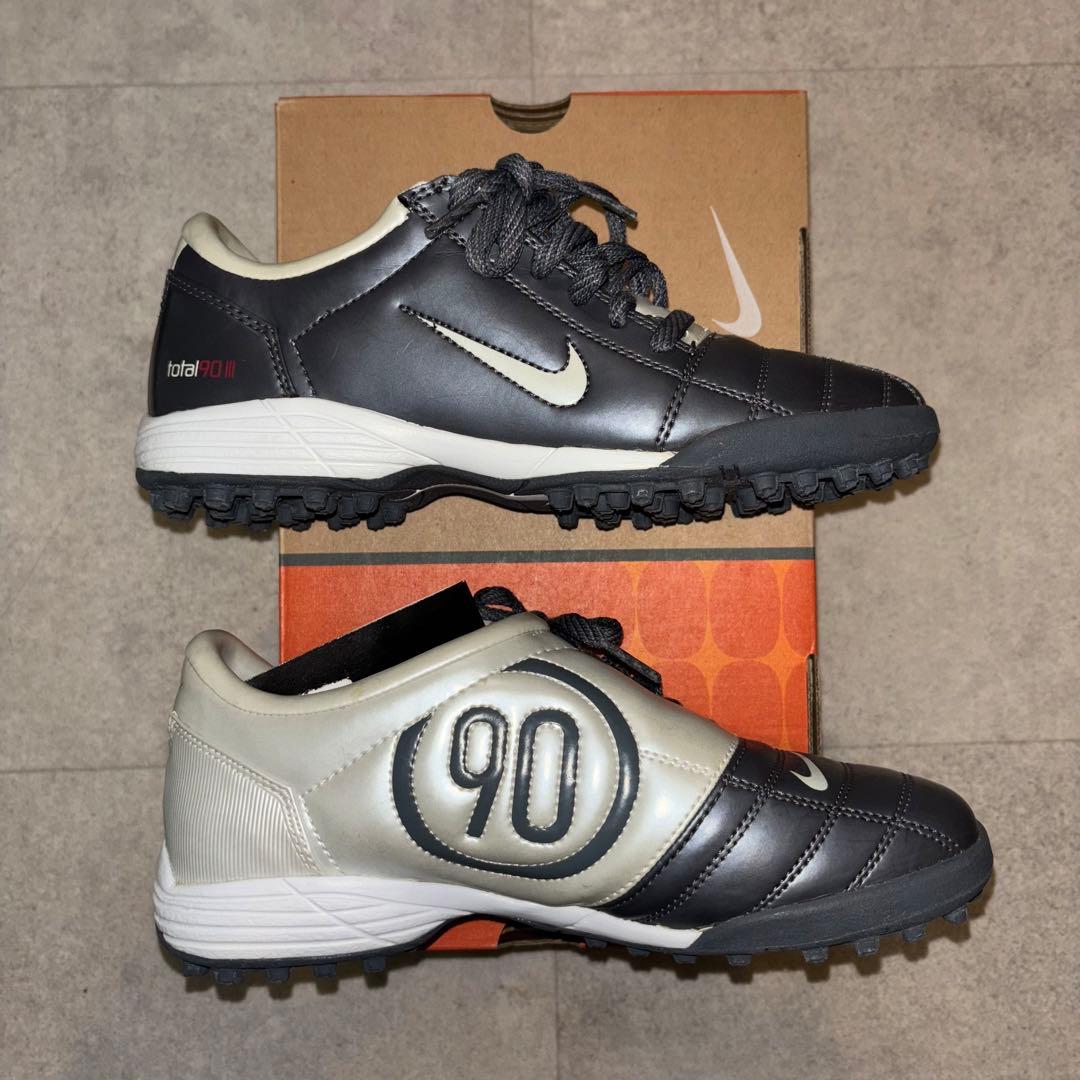 レア 原版 Nike Total 90 シューズ シルバー/ブラック
