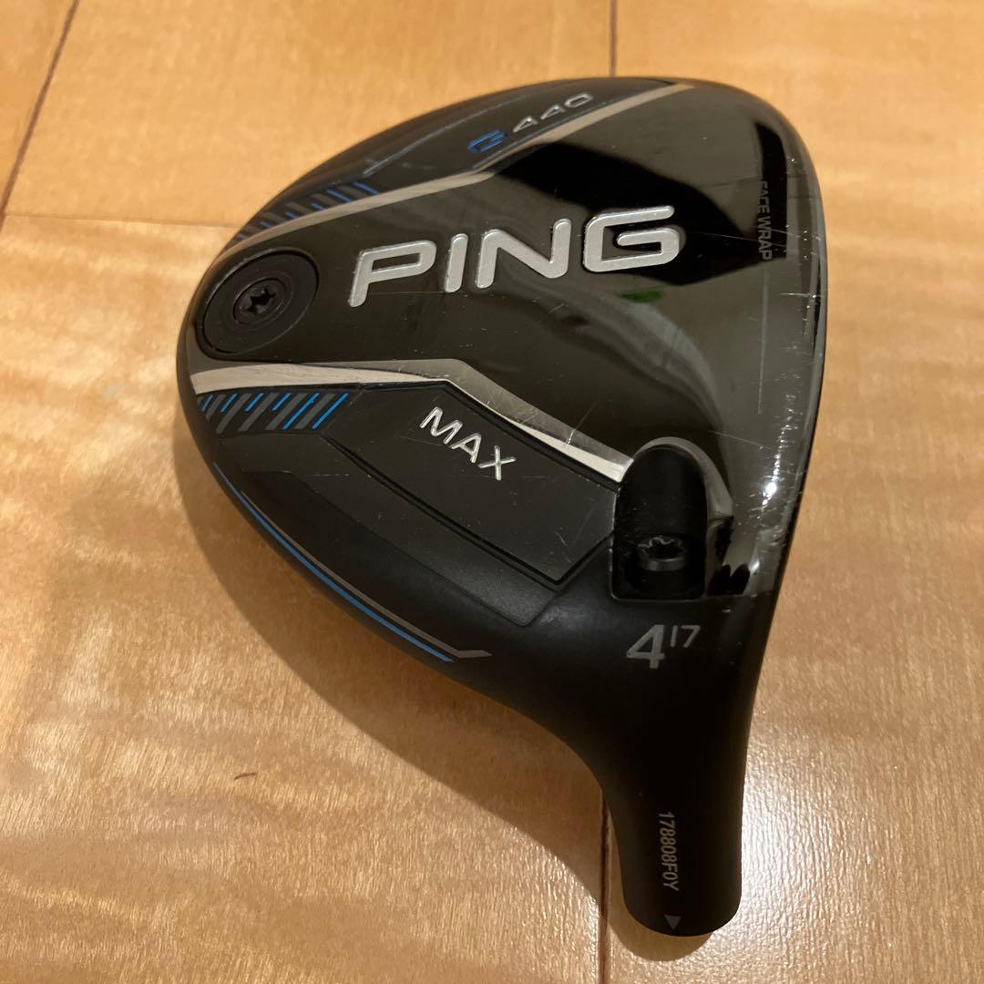 PING G440 MAX フェアウェイウッド4W ヘッドカバー付き