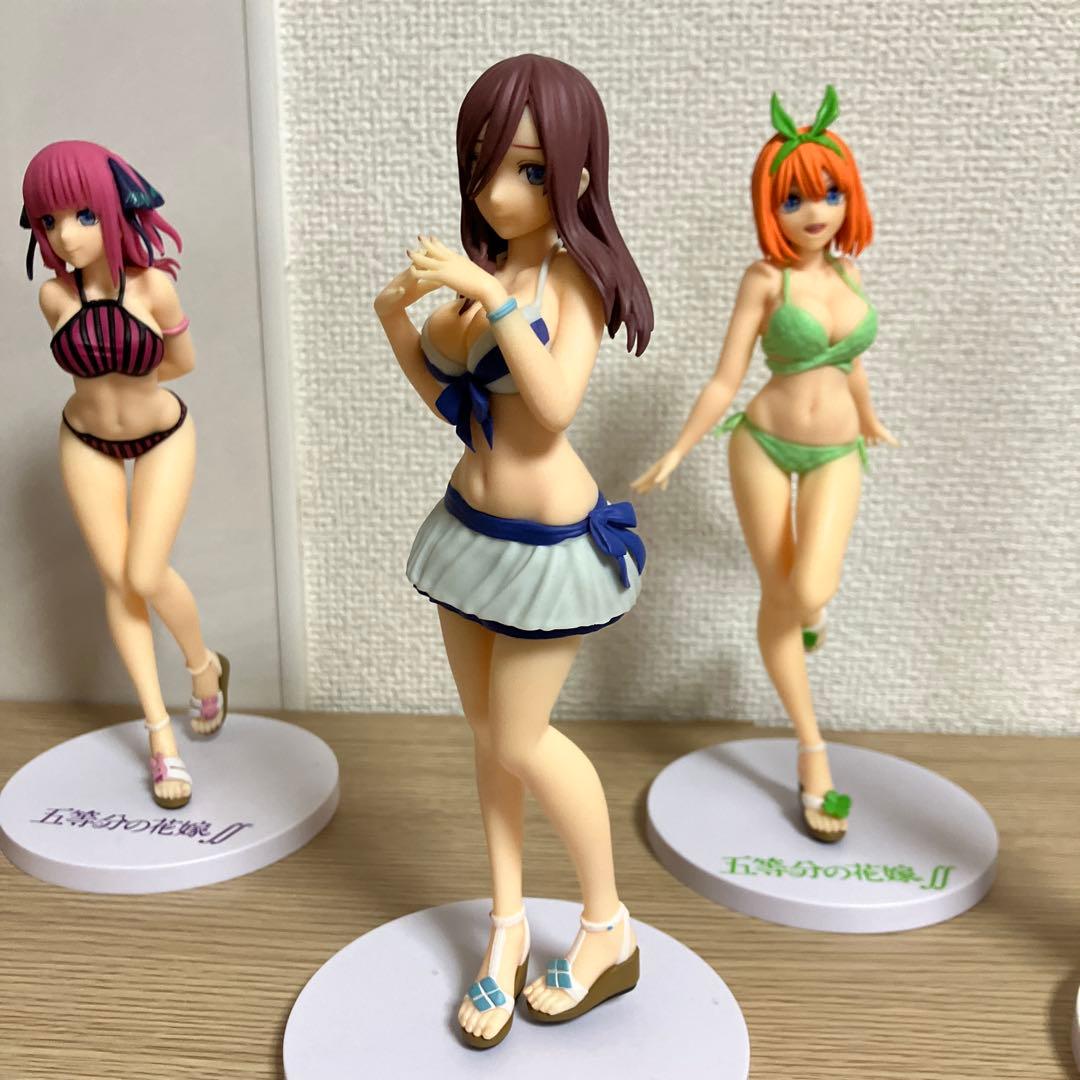 五等分の花嫁 ビキニフィギュア 5体セット