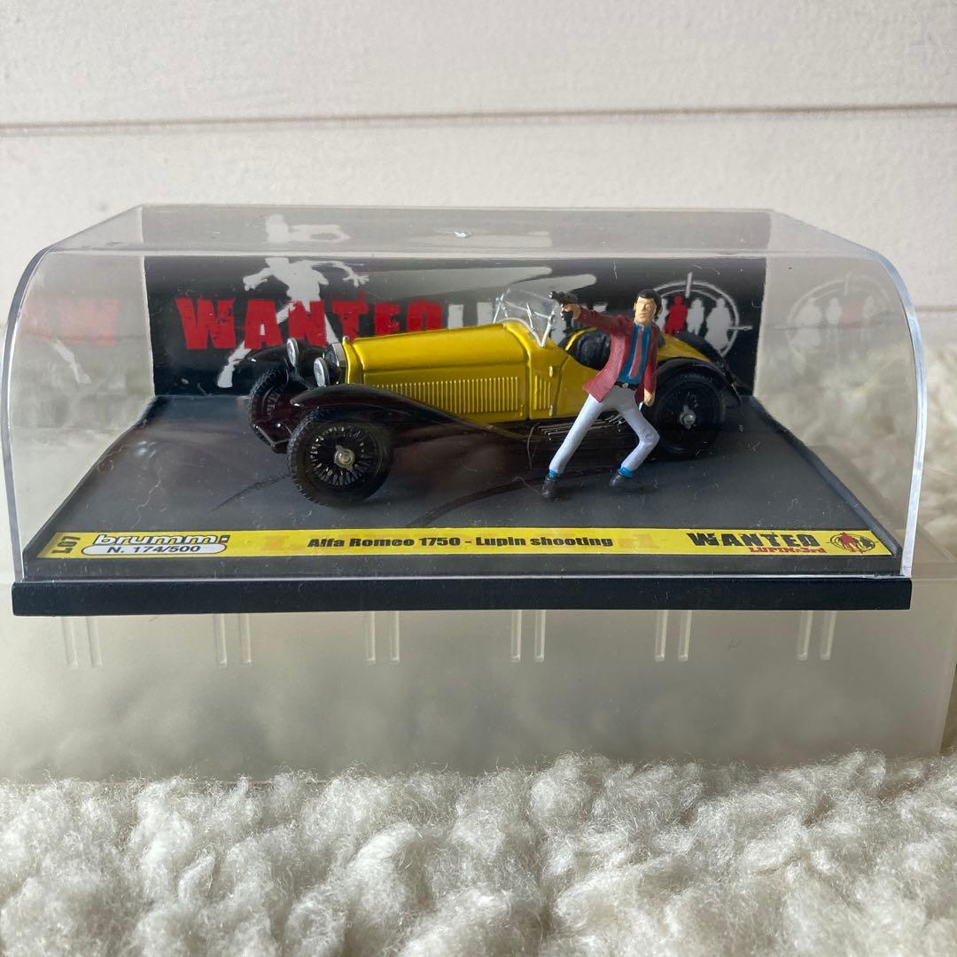 【希少】 ブルム ルパン三世 アルファロメオ 1750 ミニカー 1/43