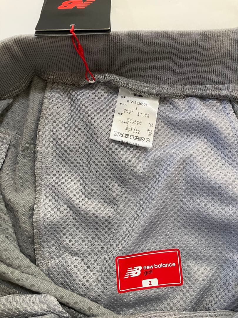 ニューバランスゴルフ レディース パンツ 未使用タグ付 L 裏グリッド起毛 秋冬