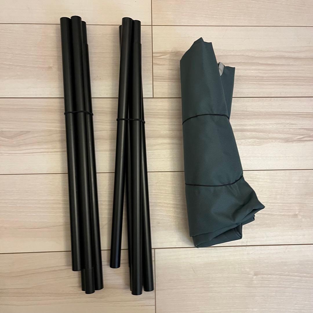 美品 燃え広がりにくいアルミコットワークマン workman fieldCore
