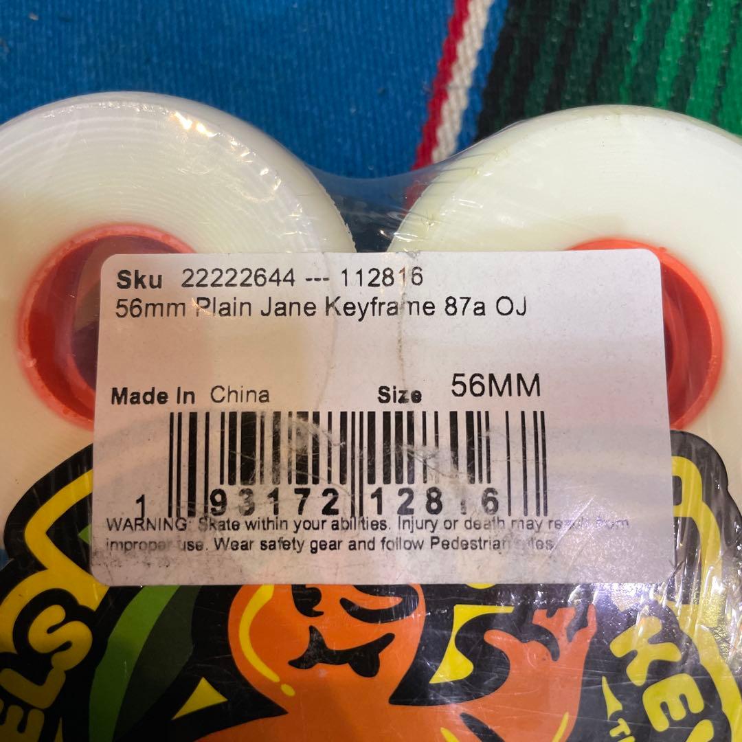 OJ WHEELS Keyframe 56MM 87Aウィール
