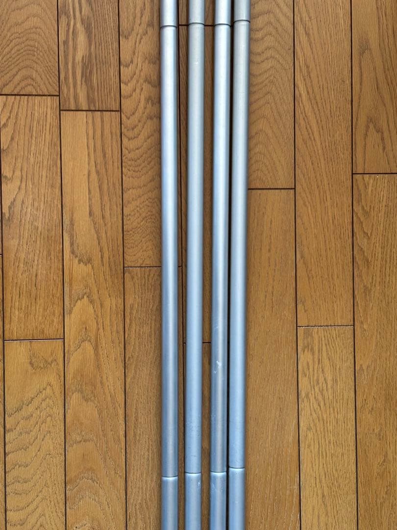 Peak アルミポール170cm 4本セット【バラ売り可】