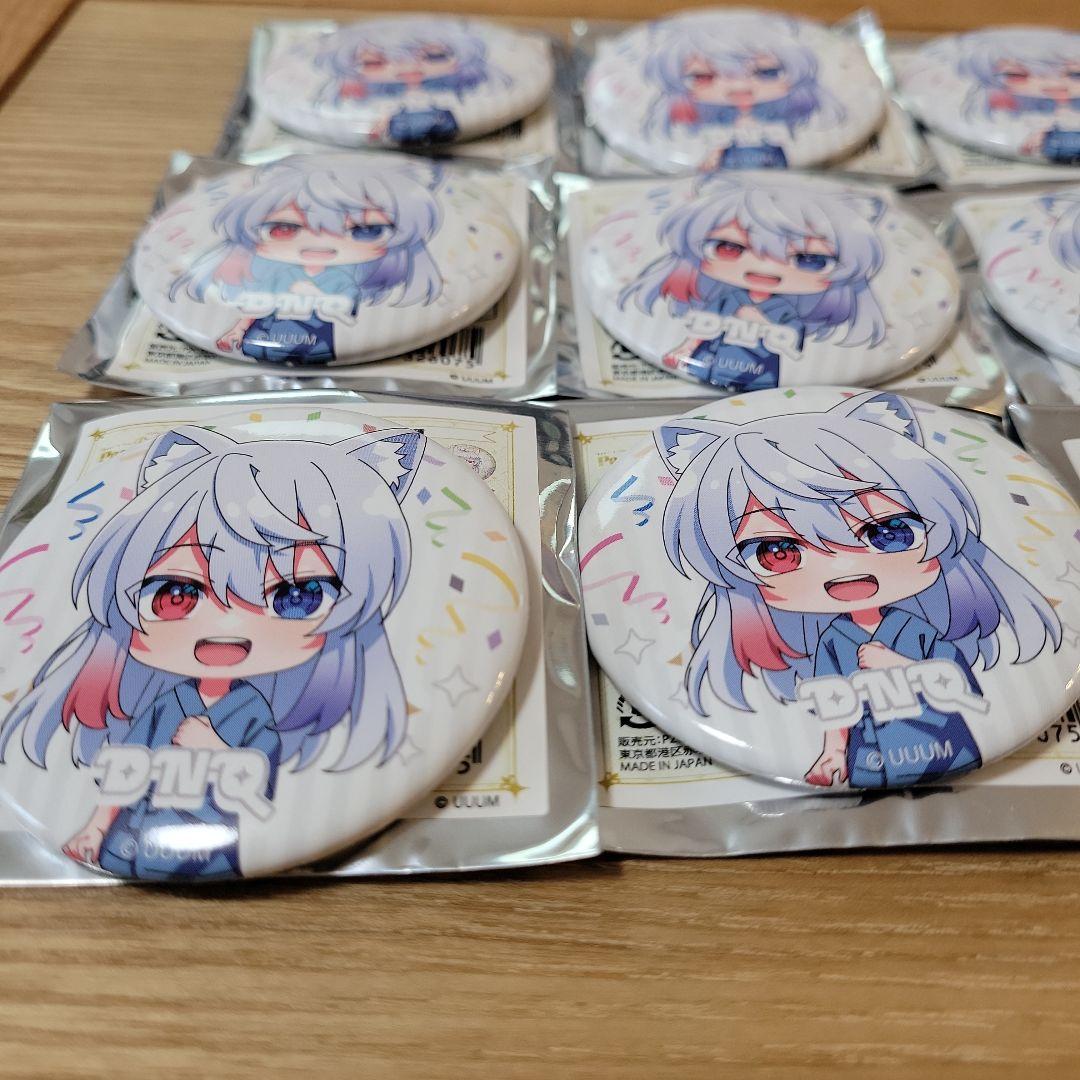☆④どぬく　缶バッジ　ぷぴぱ　プレミアムピーチパーティ　カラフルピーチ　からぴち