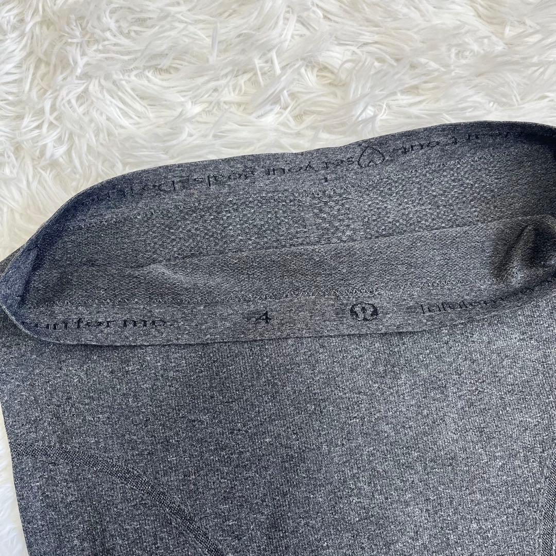 lululemon ルルレモン　Swiftly Tech 長袖シャツ 4 グレー