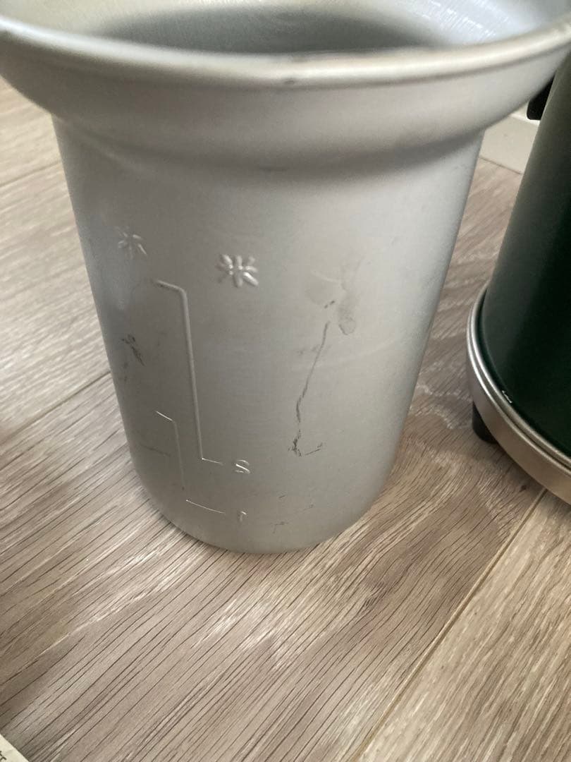 キャンプ、登山に重宝 ALPOT 飯盒可能、湯沸かし器