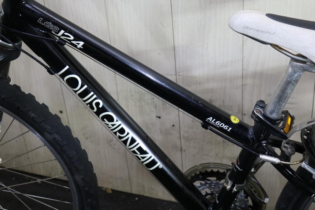 ルイガノ LGS-J24 24型 アルミ シマノ21速 本格子供用MTB 黒