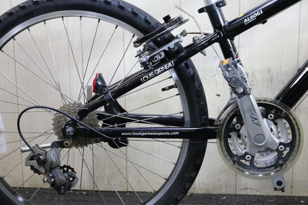 ルイガノ LGS-J24 24型 アルミ シマノ21速 本格子供用MTB 黒