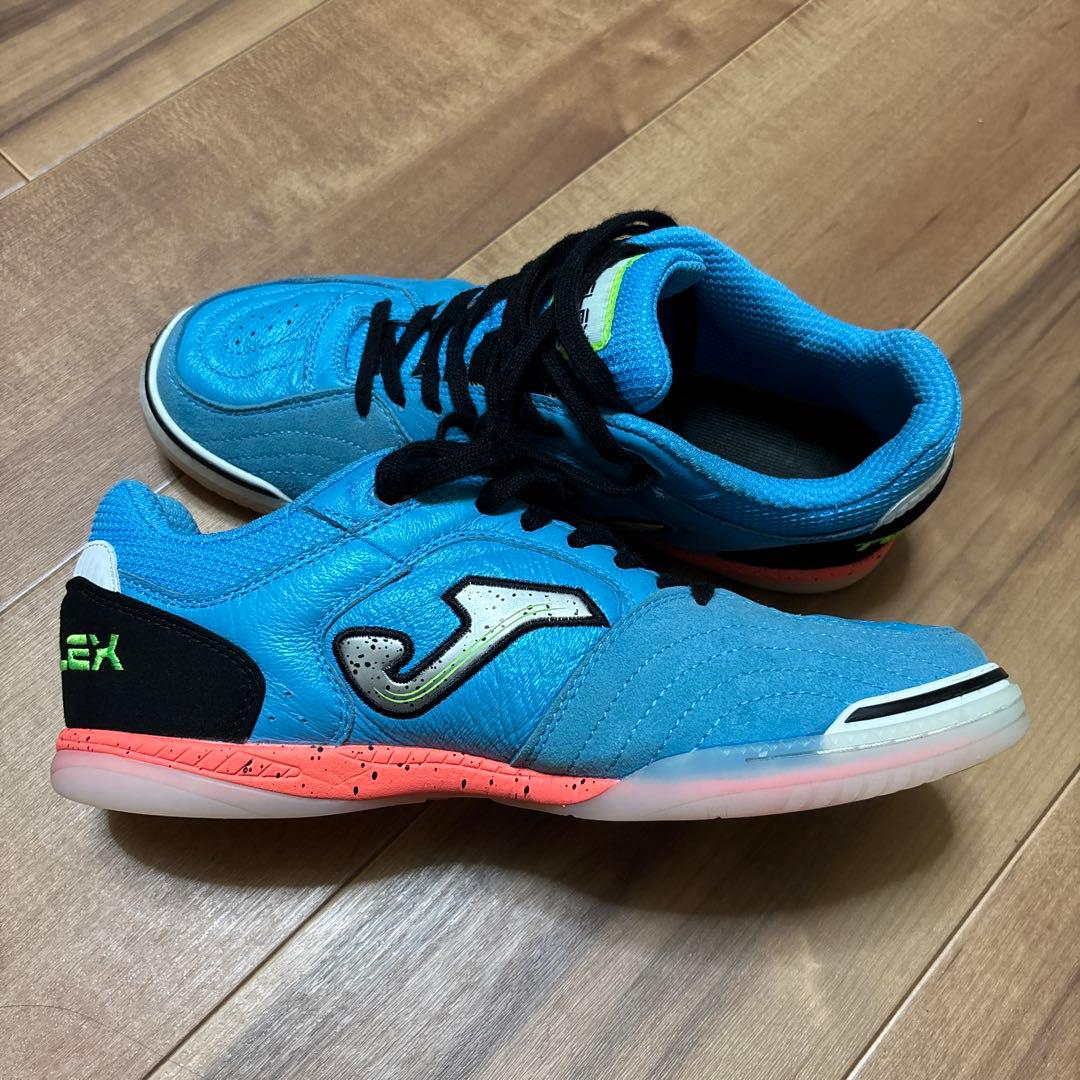 JOMA TOP FLEX 水色 フットサルシューズ