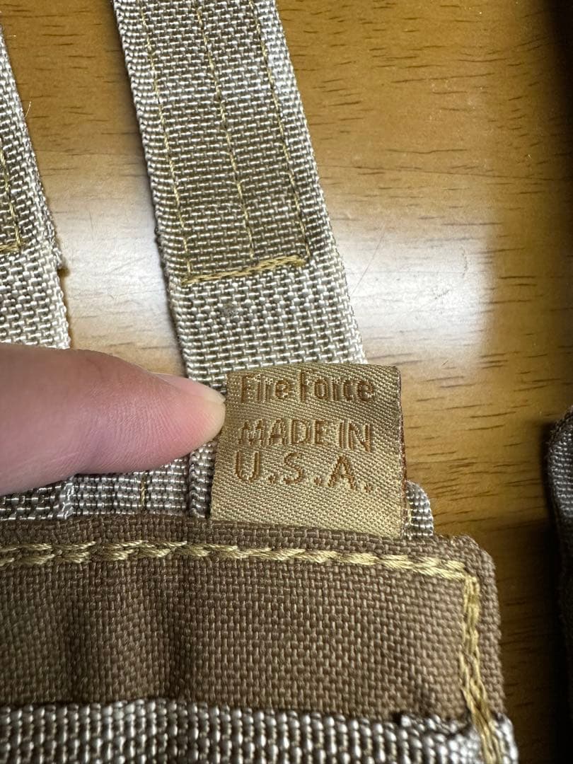 海兵隊 実物 USMC 官給品 FIREFORCE ダブルマガジンポーチ セット