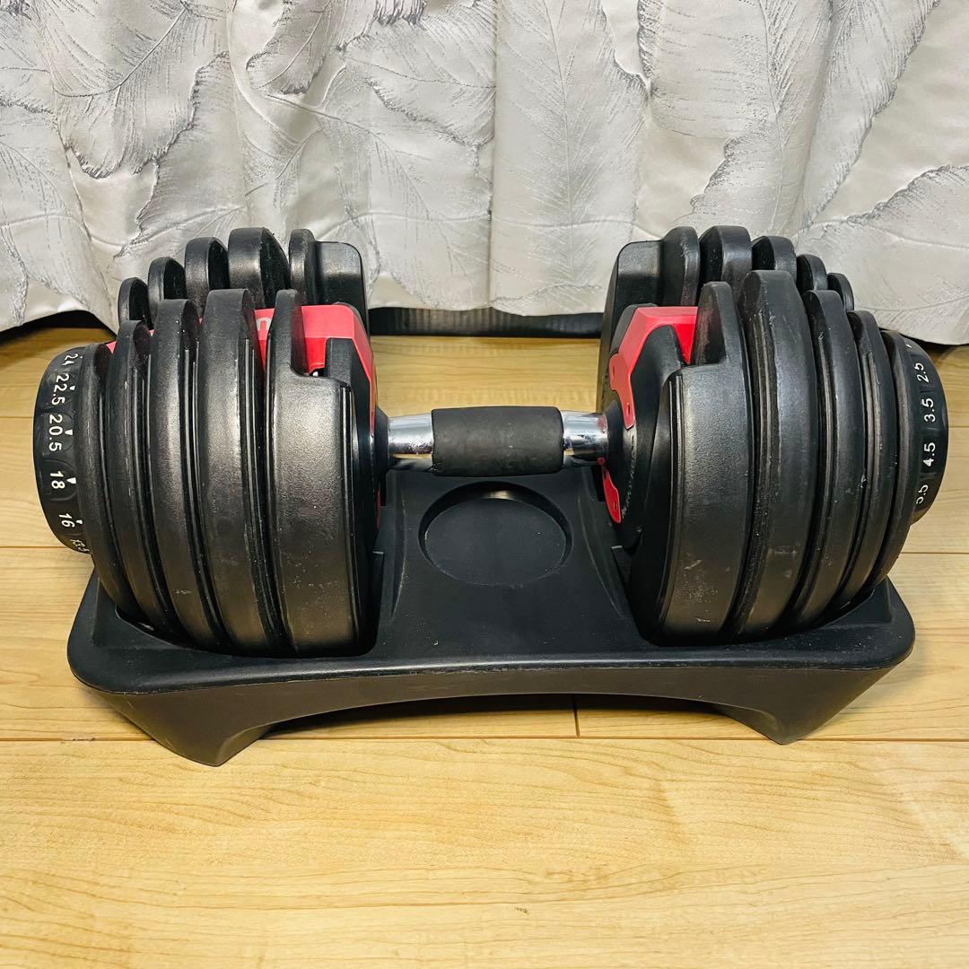 送料込み✩②DUMBBELL 可変式 24kg ダンベル調整可能