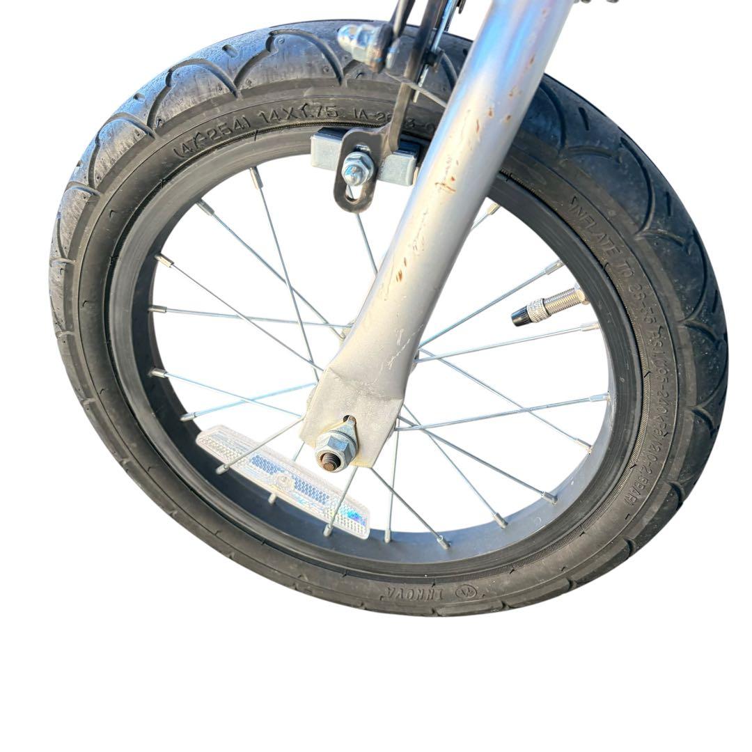 へんしんバイクX14インチ 赤 レッド