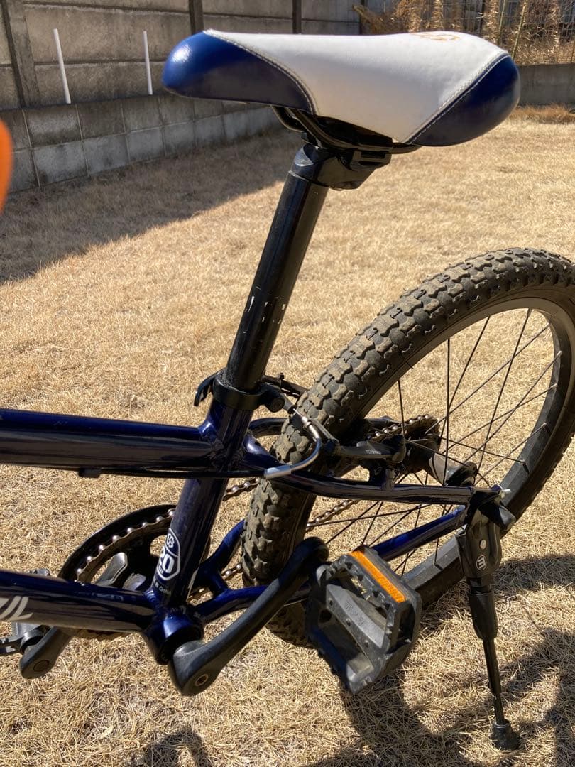 [直接引取り] ヨツバサイクル　20インチ　キャプテンネイビー　純正スタンド付き