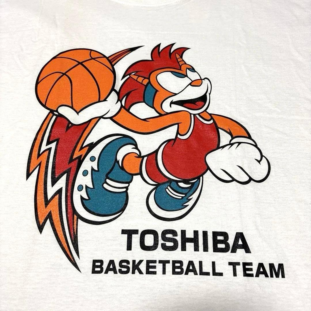 【激レア・美品】東芝バスケットボールチーム マスコット ブレイビー Tシャツ