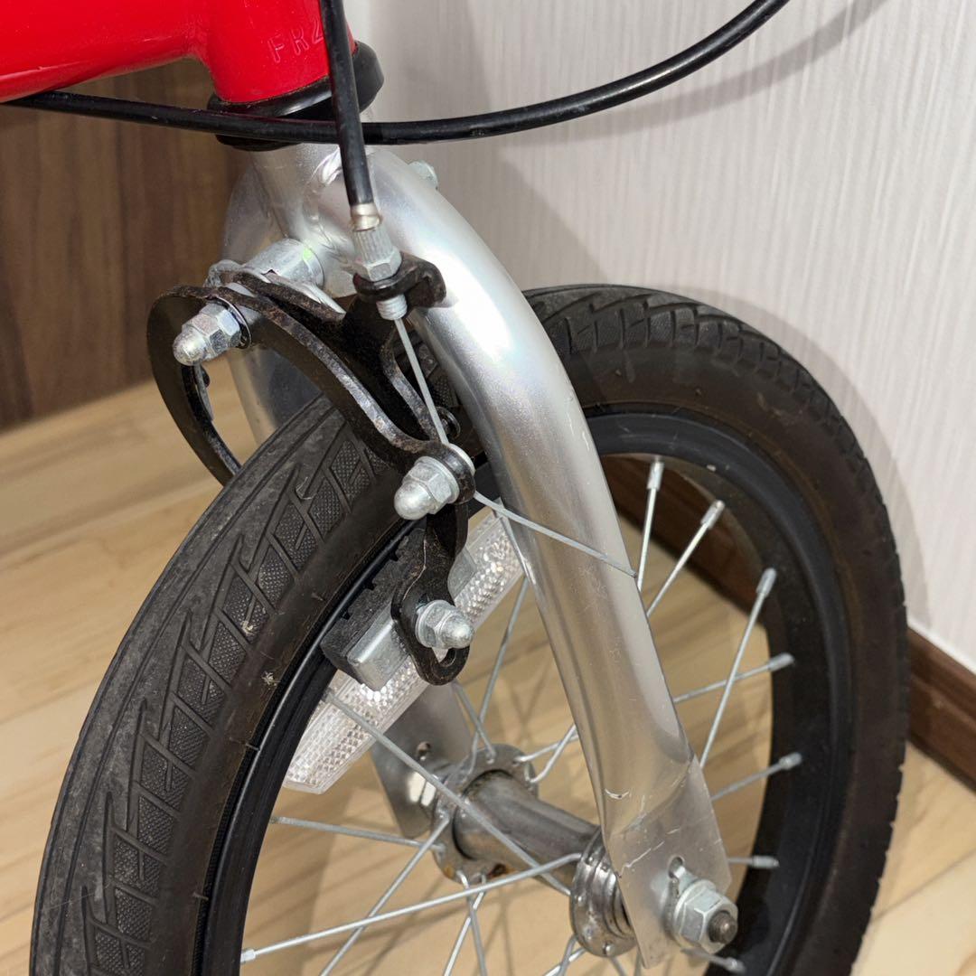 【美品】　Henshin Bike へんしんバイク　14インチ　赤