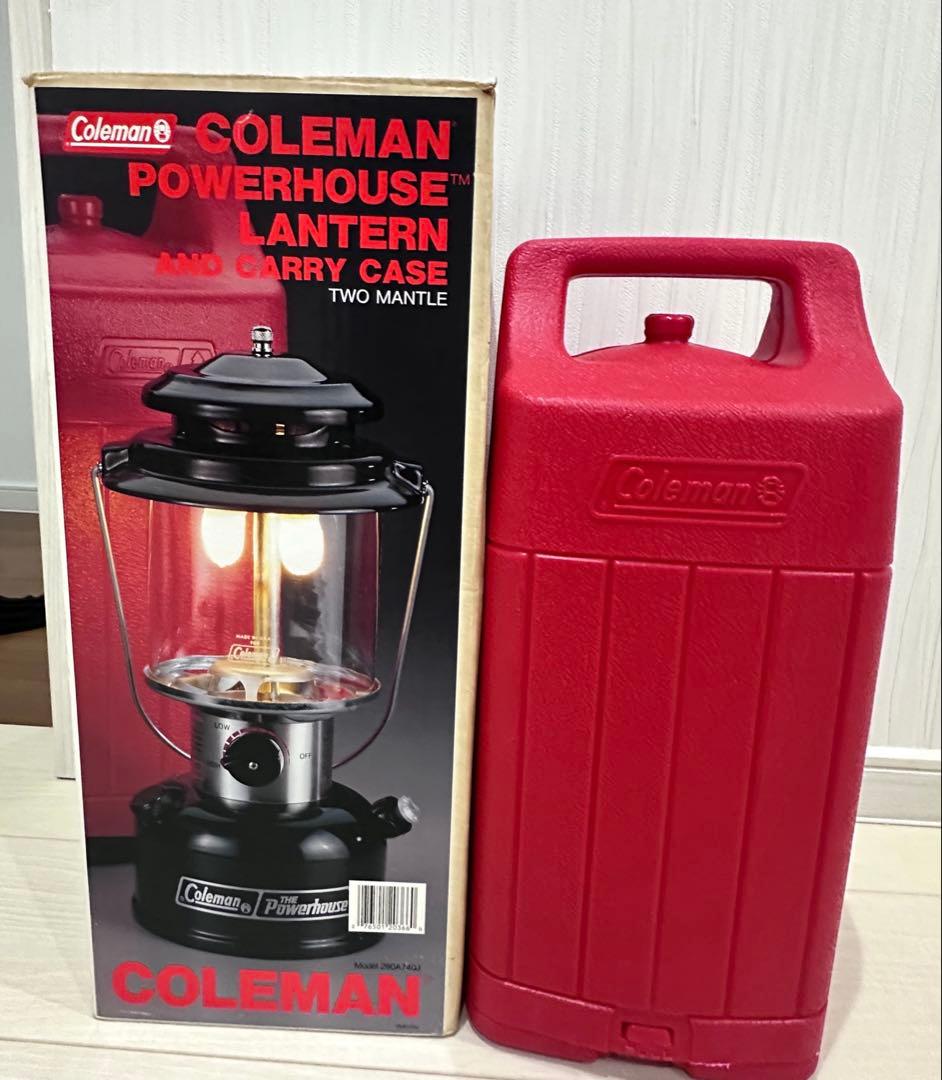 美品Coleman コールマン パワーハウス ランタン ツーマントル