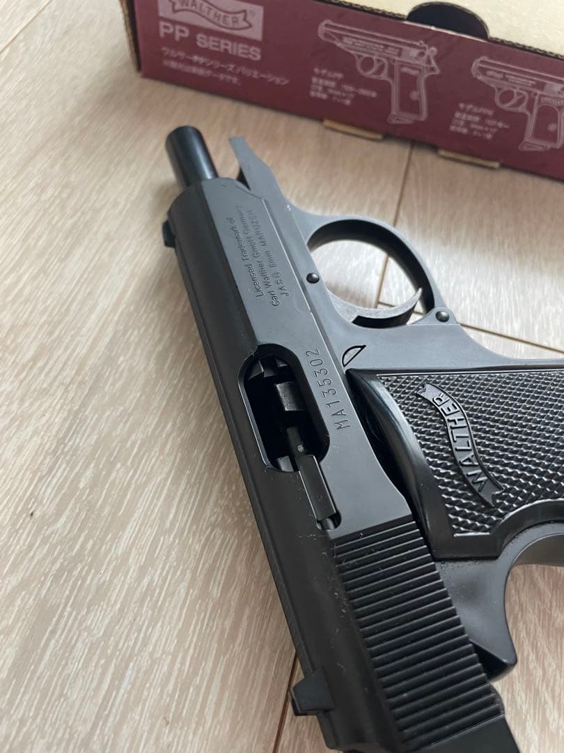 マルゼン　新型　ppk ガスブローバック　ガスガン　ワルサー　No.2
