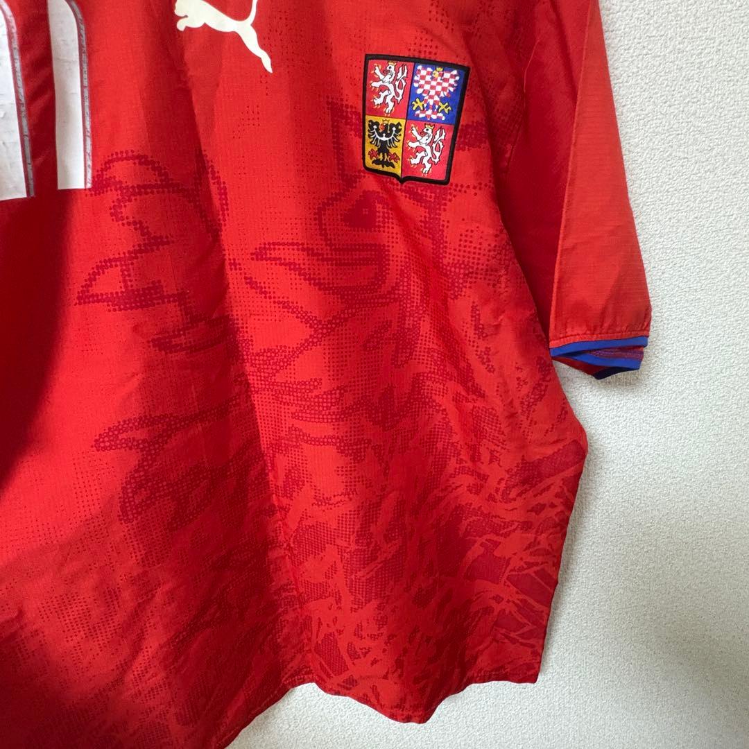 2006 ドイツW杯 チェコ代表 ネドベド ピステ風ユニフォーム ゲームシャツ