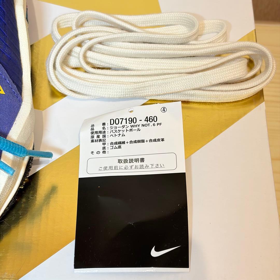 【箱付き】NIKE JORDAN why not.6PF 25.5cm