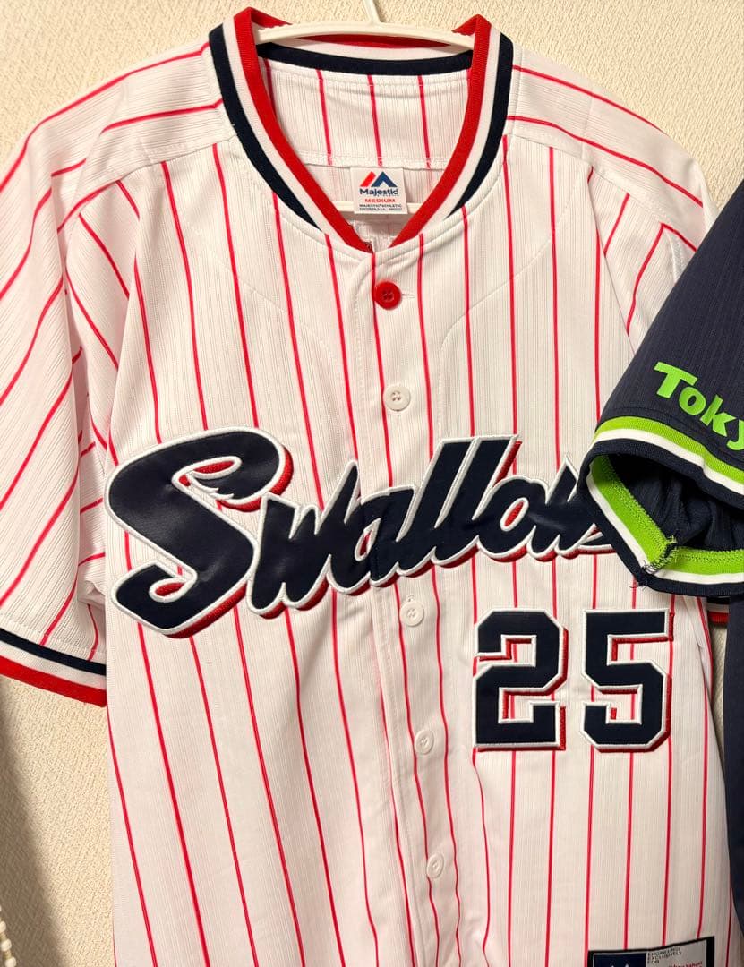 ヤクルトスワローズ サンタナ選手 レプリカユニフォームサイズ