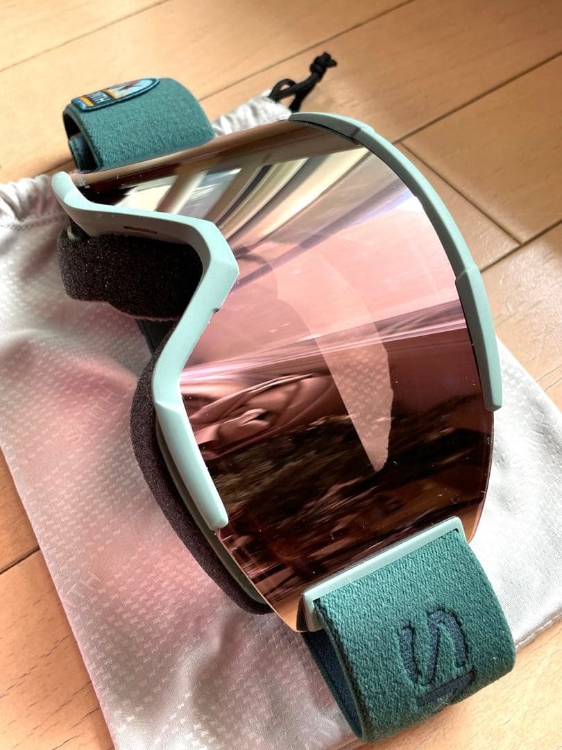 新品未使用 SMITH SQUAD GOGGLE スミス　グリーン