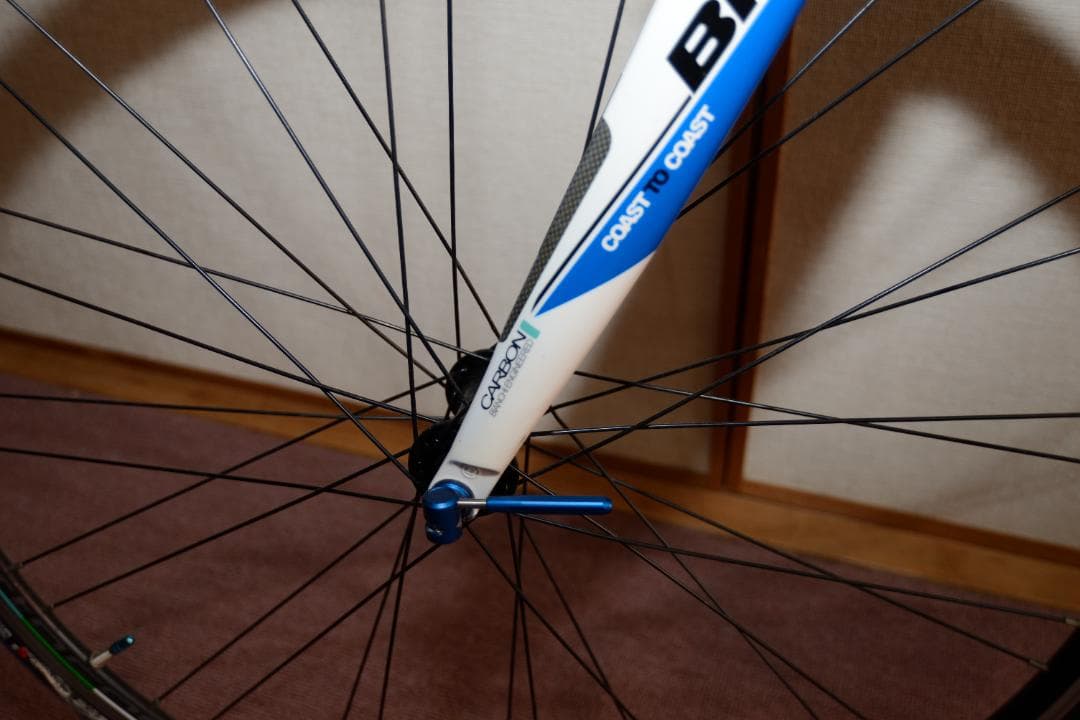 Bianchi ロードバイク 群馬の駅（水上）で引渡し