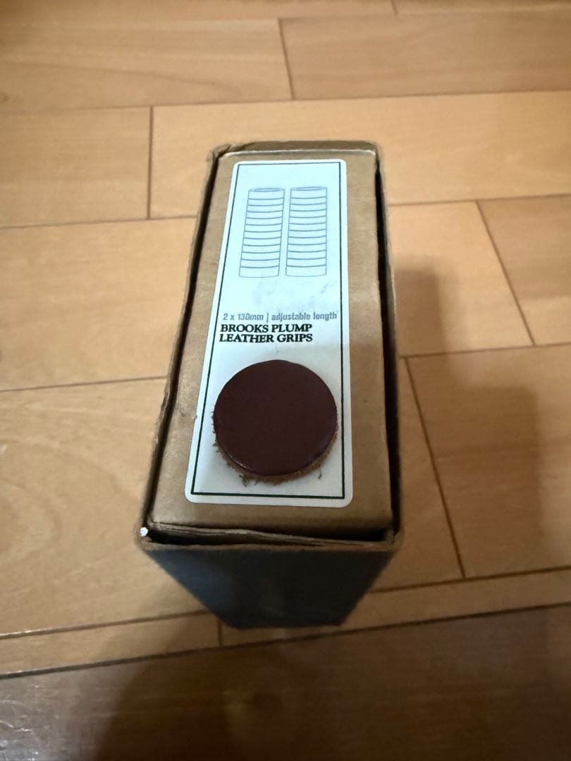 BROOKS plump leather グリップ