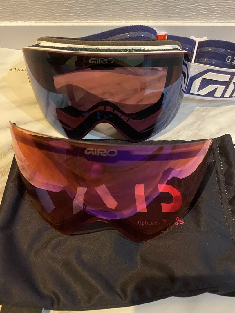 GIRO VIVID ゴーグル Optics by ZEISS 収納袋付き