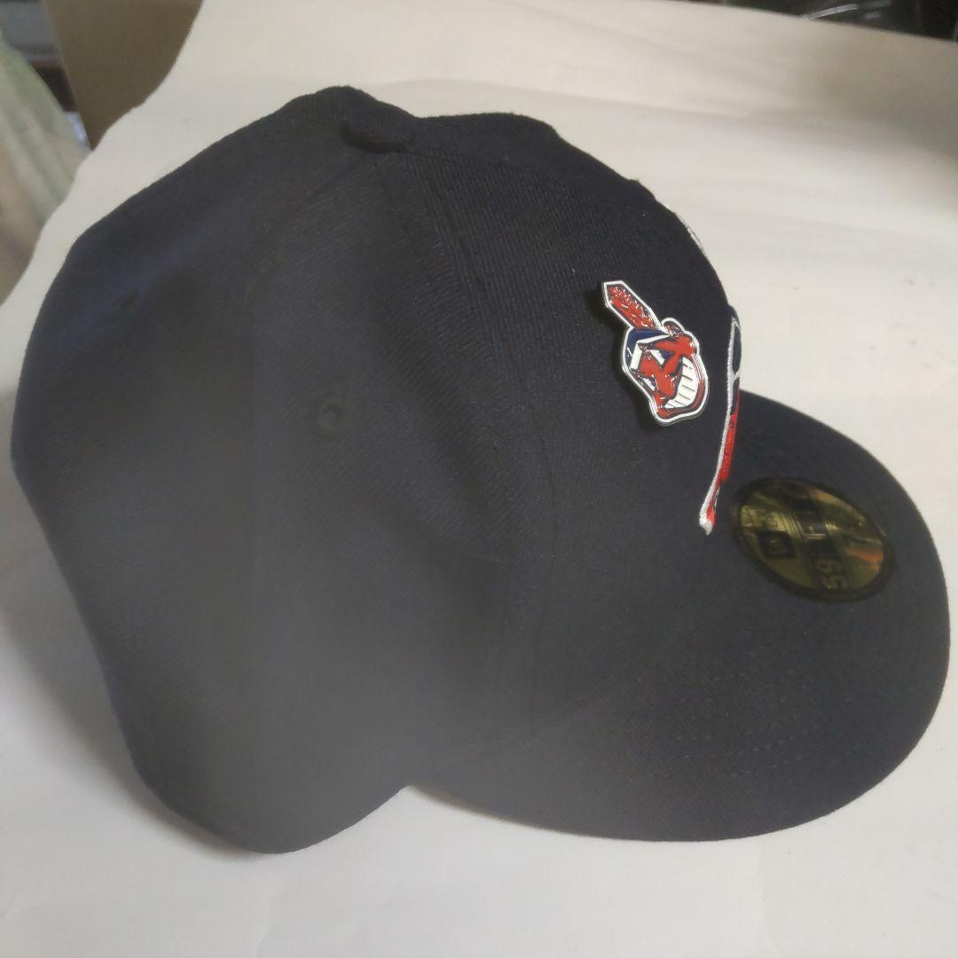 New Era 59FIFTY インディアンズキャップ 7 3/4横パッチ