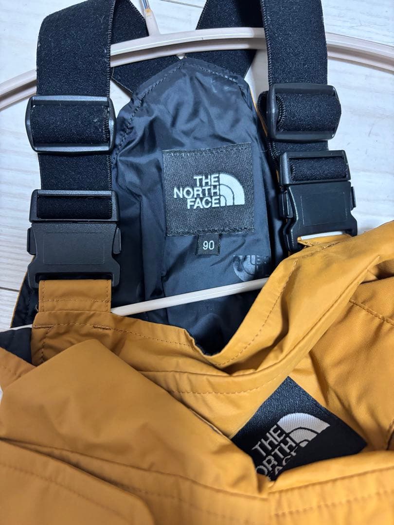 THE NORTH FACE オーバーオール 90サイズ オレンジ
