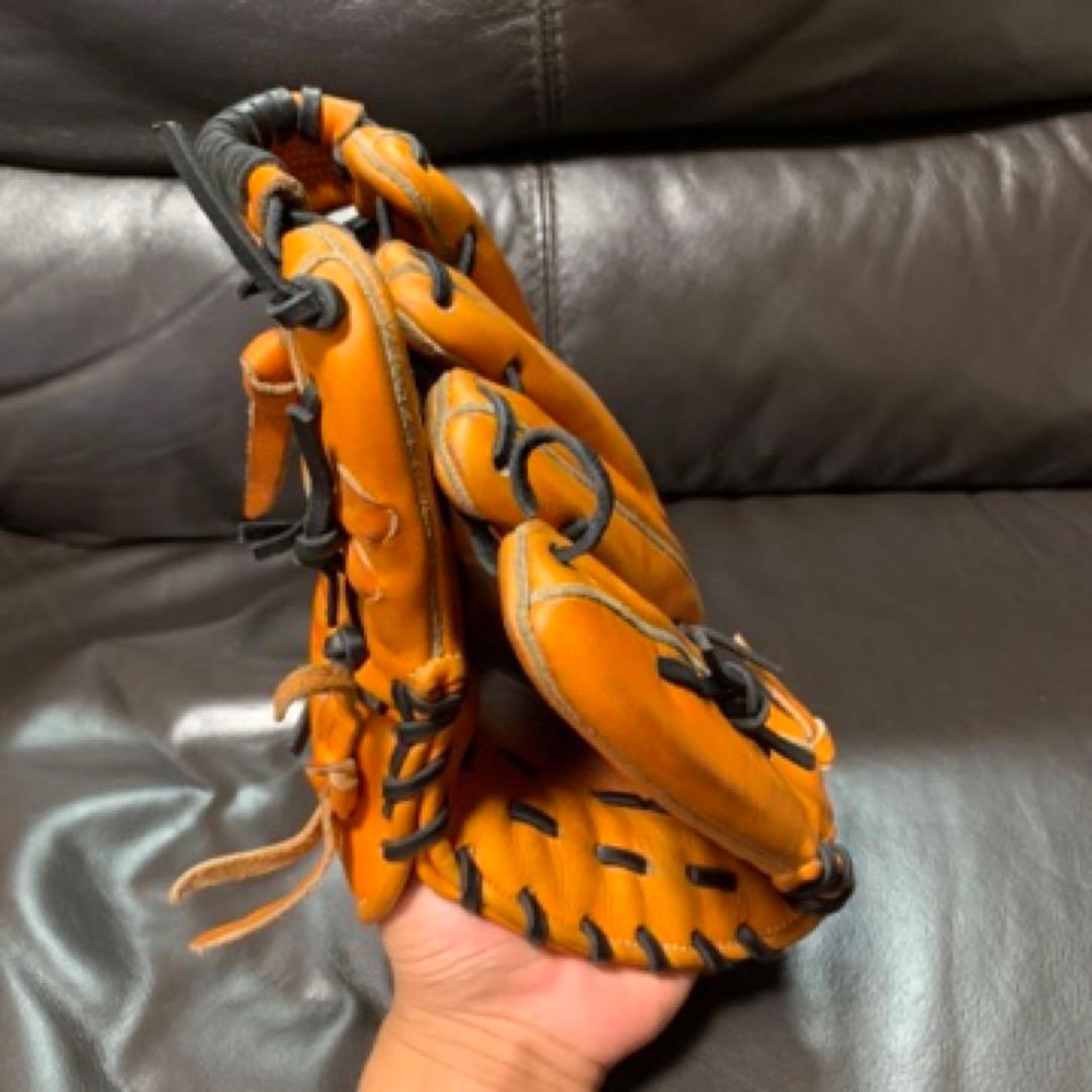 Under Armour オレンジ 硬式グローブ　内野手用　松田