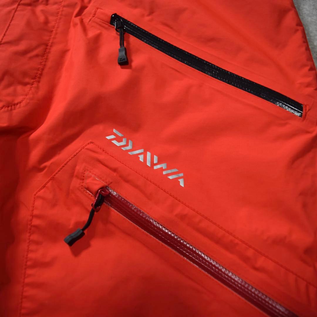 DAIWA DR-5007P レインマックス レインハーフパンツ L レッド