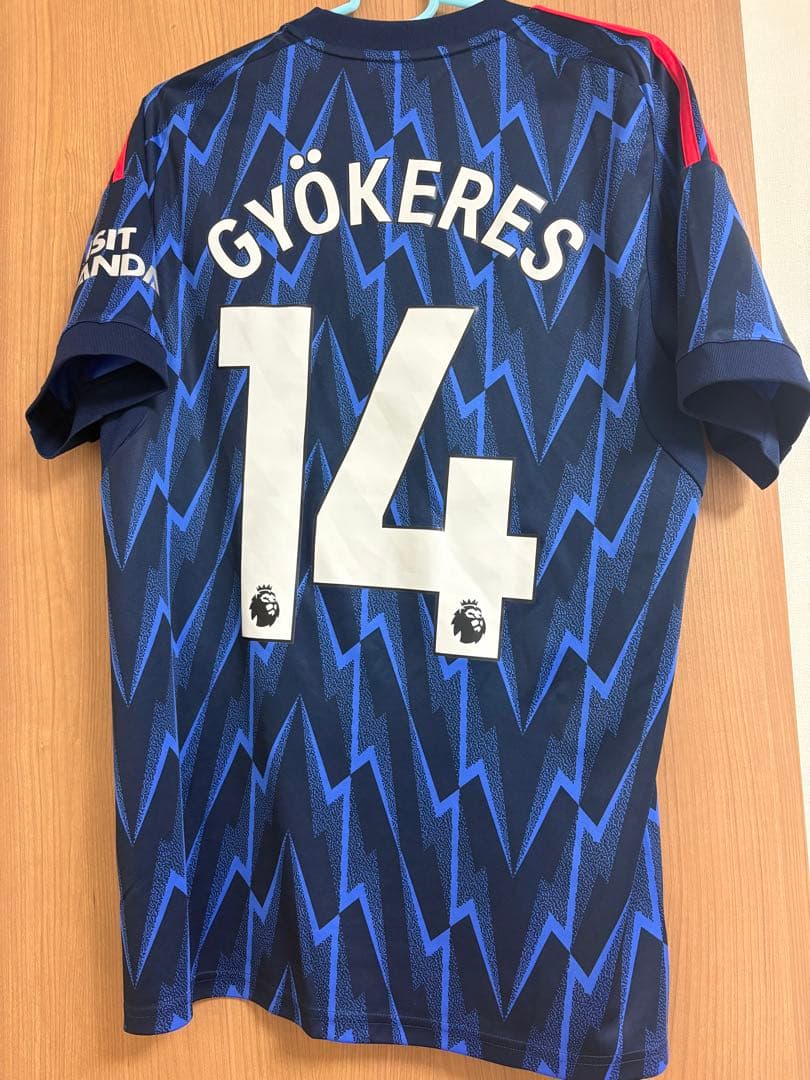 アーセナル GYÖKERES ギョケレシュ14番 シャツ ユニフォーム2nd M
