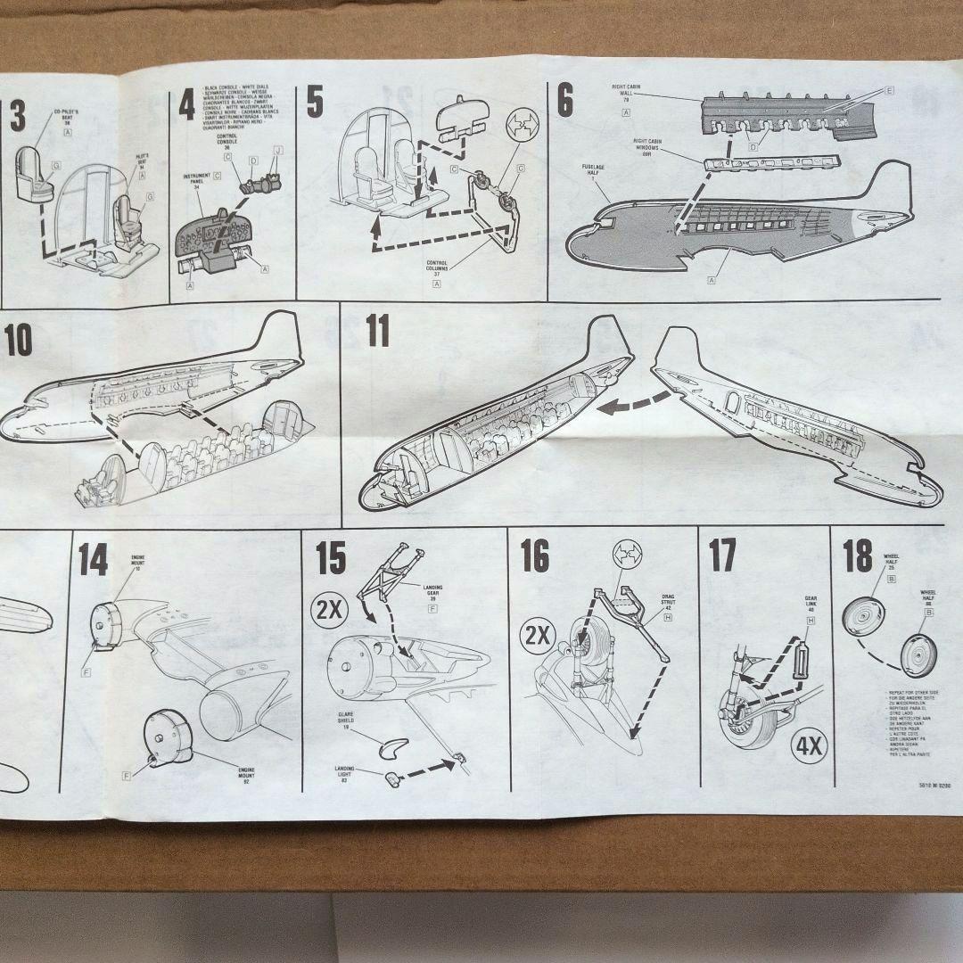 MONOGRAM 1/48 EASTERN AIRLINES DC−3