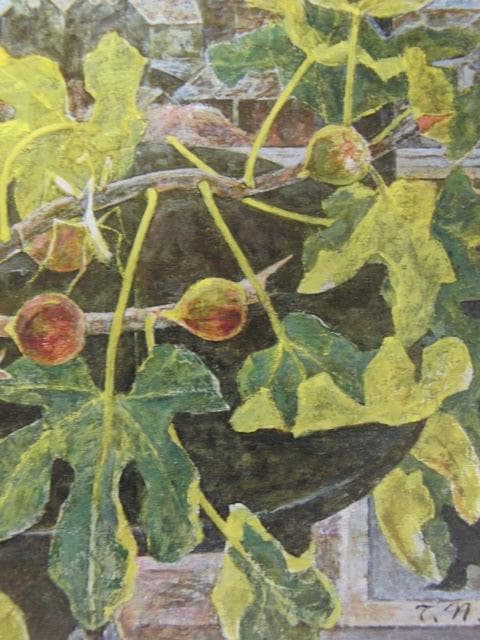 中谷泰、【静物】、希少な大判額装用画集より、美品、日本人画家、新品額装付