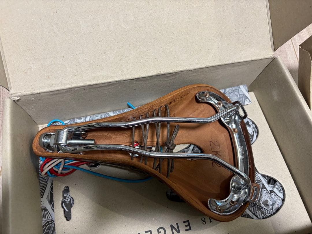 美品 BROOKS B17 インペリアル ブラウン サドル