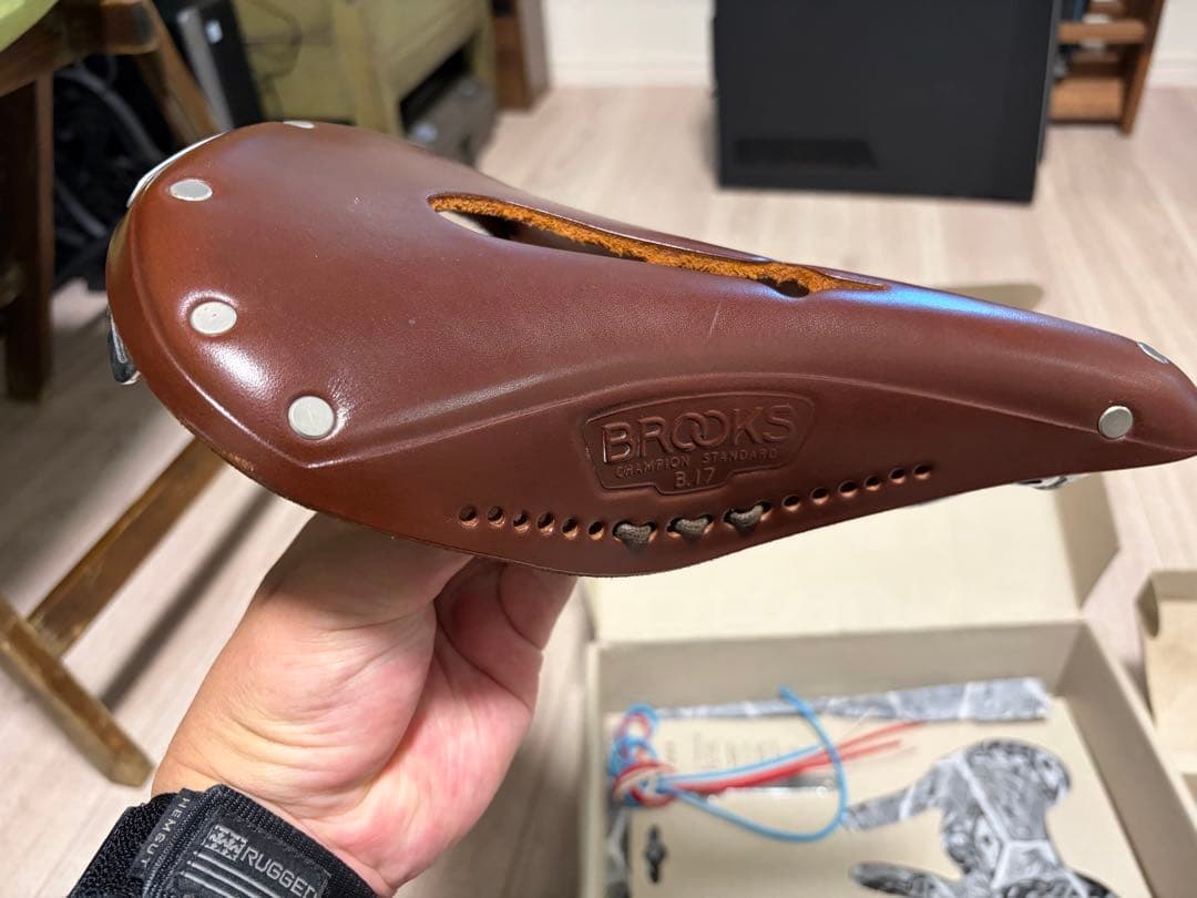 美品 BROOKS B17 インペリアル ブラウン サドル