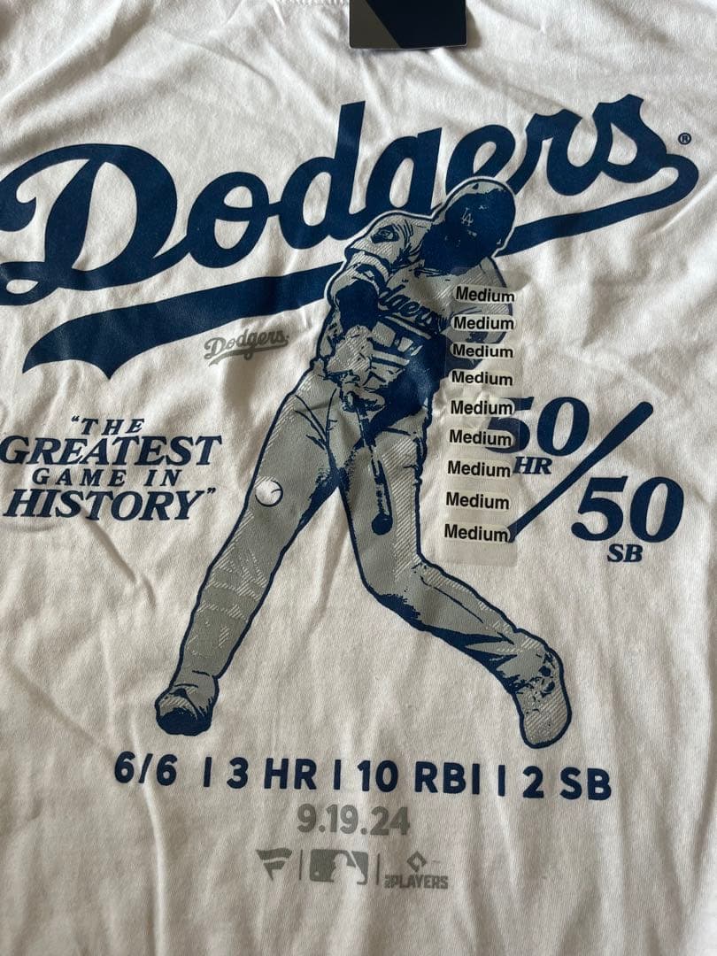 ドジャース大谷翔平選手Tシャツ