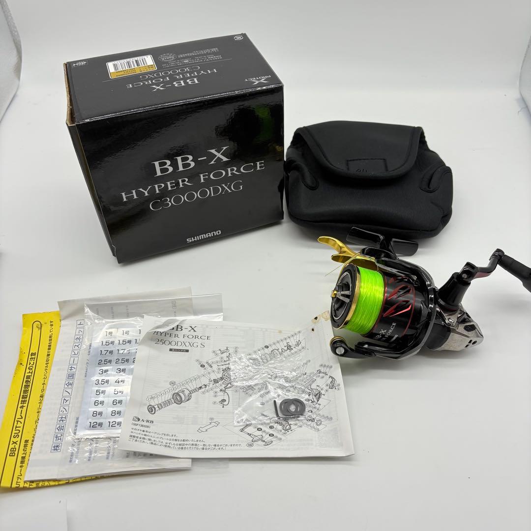 SHIMANO BB-X HYPER FORCE C3000DXG リール