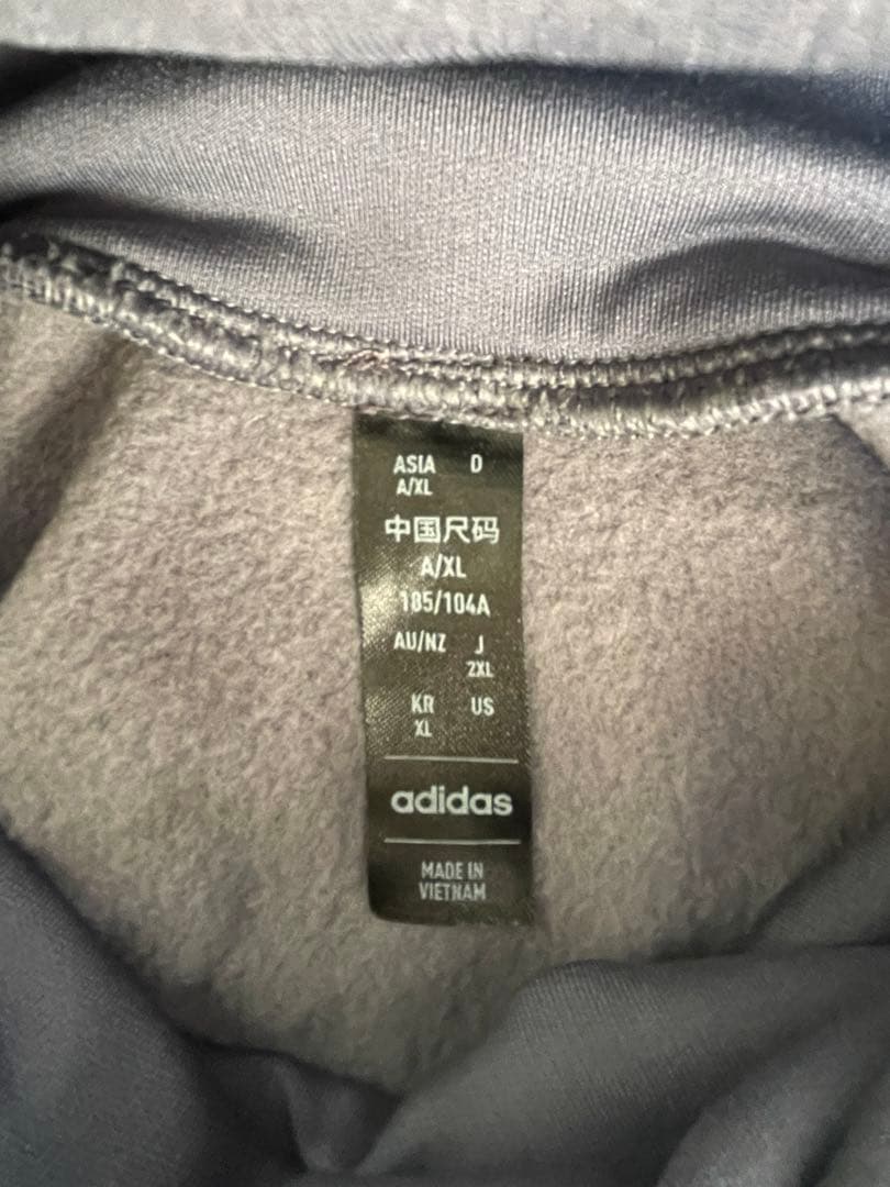 adidas 日本代表 JFA ピステ トレーニングウェア グレー 2XLサイズ