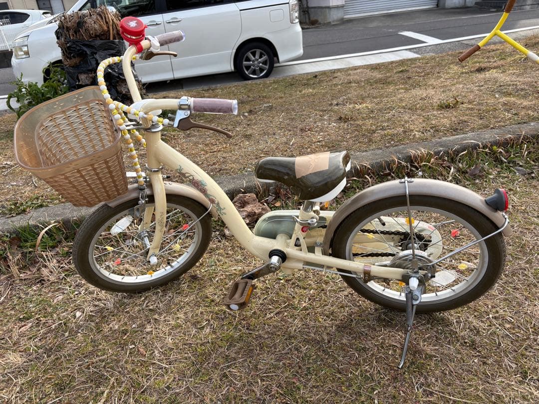 プリンセス自転車　2年程保険付き