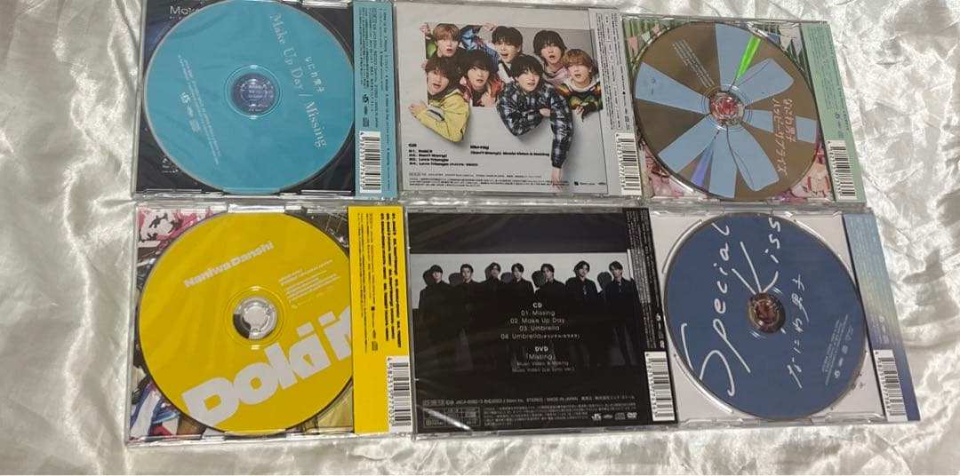 なにわ男子CD15枚まとめ売り(バラ売り検討)