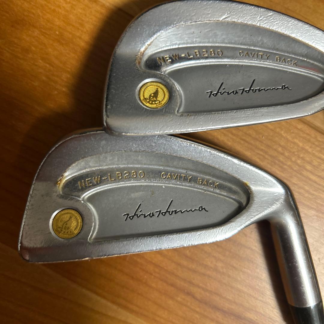 星4　HONMA NEW-LB280 ゴルフアイアン4本セット 金モグラ GP