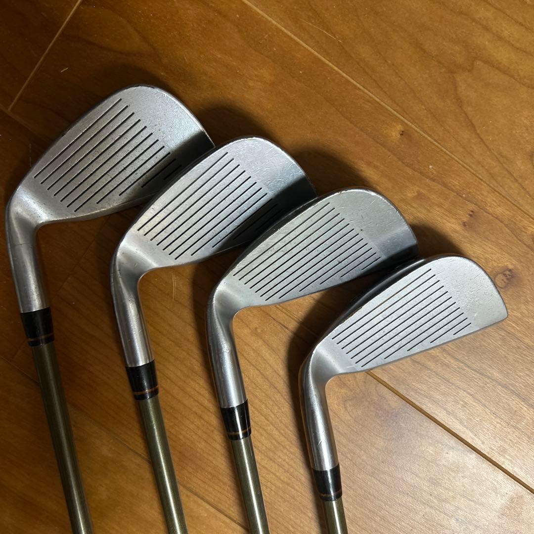 星4　HONMA NEW-LB280 ゴルフアイアン4本セット 金モグラ GP