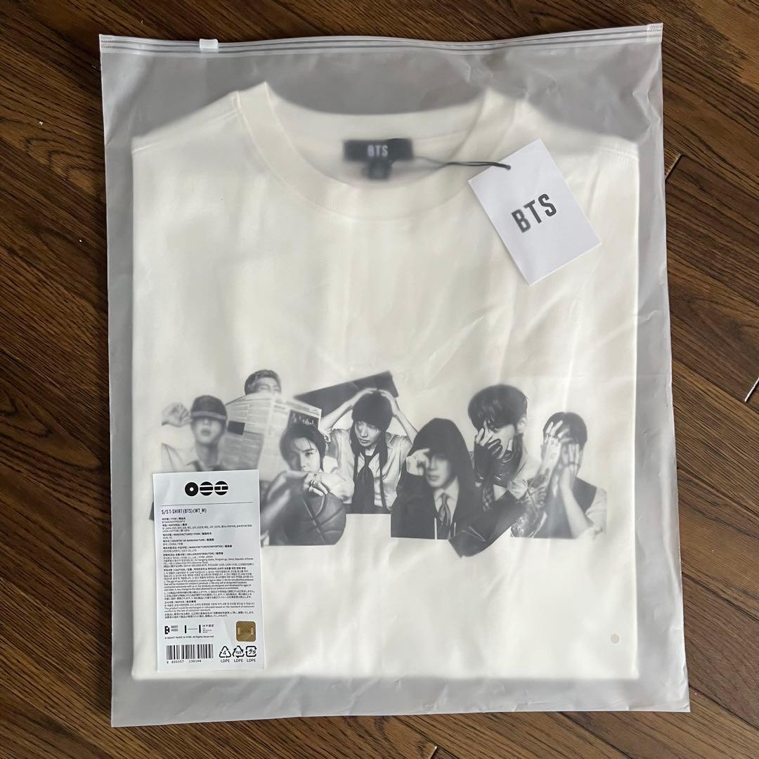 【公式】BTS ARIRANG フルメンバー Mサイズ 公式グッズ 顔Tシャツ