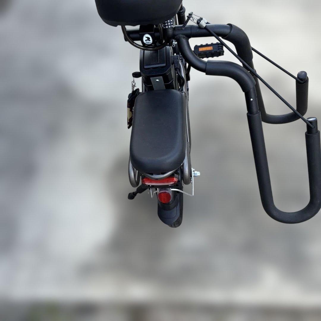 JECHAM 折りたたみ自転車 電動アシスト シルバー