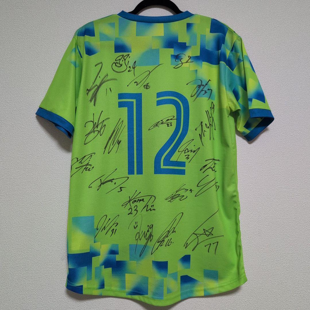 詳細ベルマーレ Bellmare サイン入りユニフォーム 12番