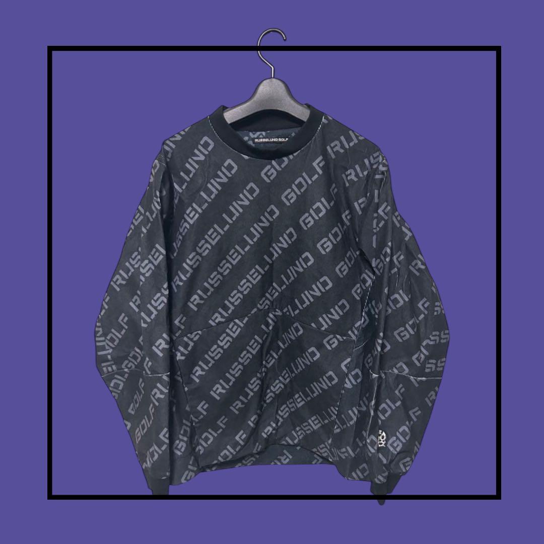 【定価30,800円】 新品 ラッセルノ クルーネックスウェット　黒